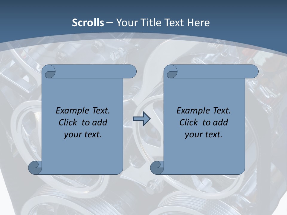 Race Bright Pulley PowerPoint Template