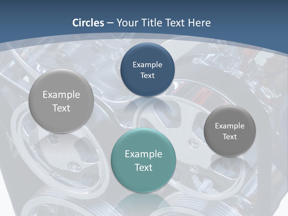 Race Bright Pulley PowerPoint Template