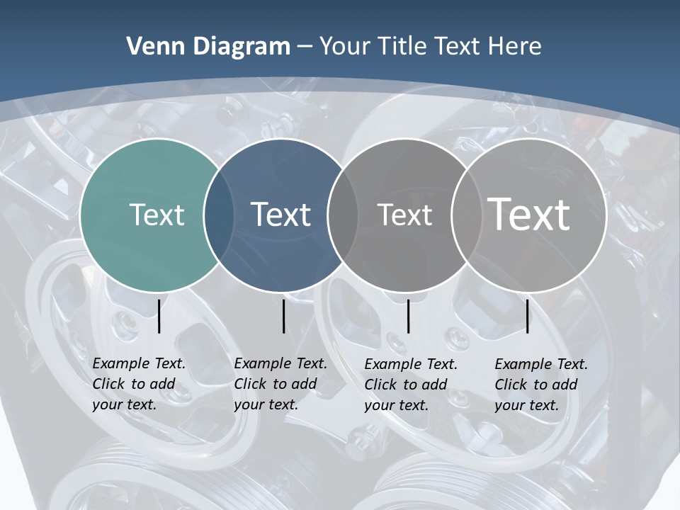 Race Bright Pulley PowerPoint Template