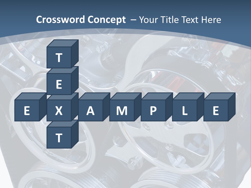 Race Bright Pulley PowerPoint Template