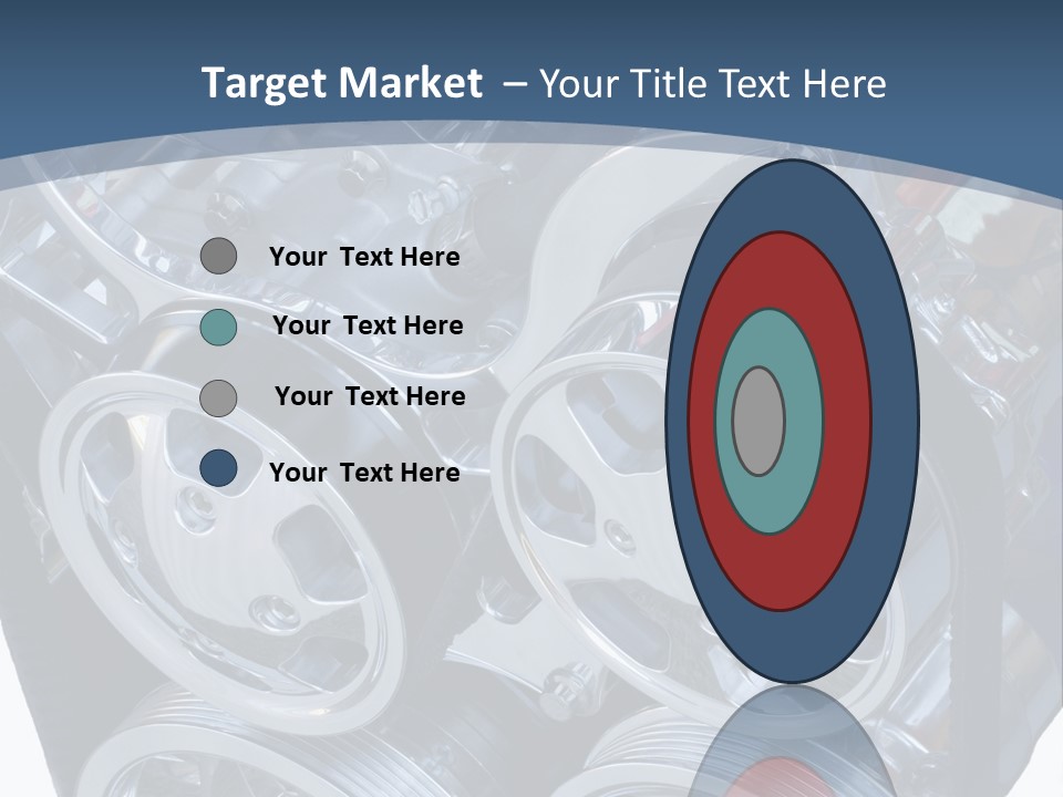 Race Bright Pulley PowerPoint Template