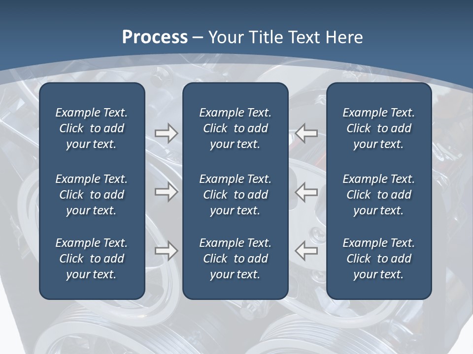 Race Bright Pulley PowerPoint Template