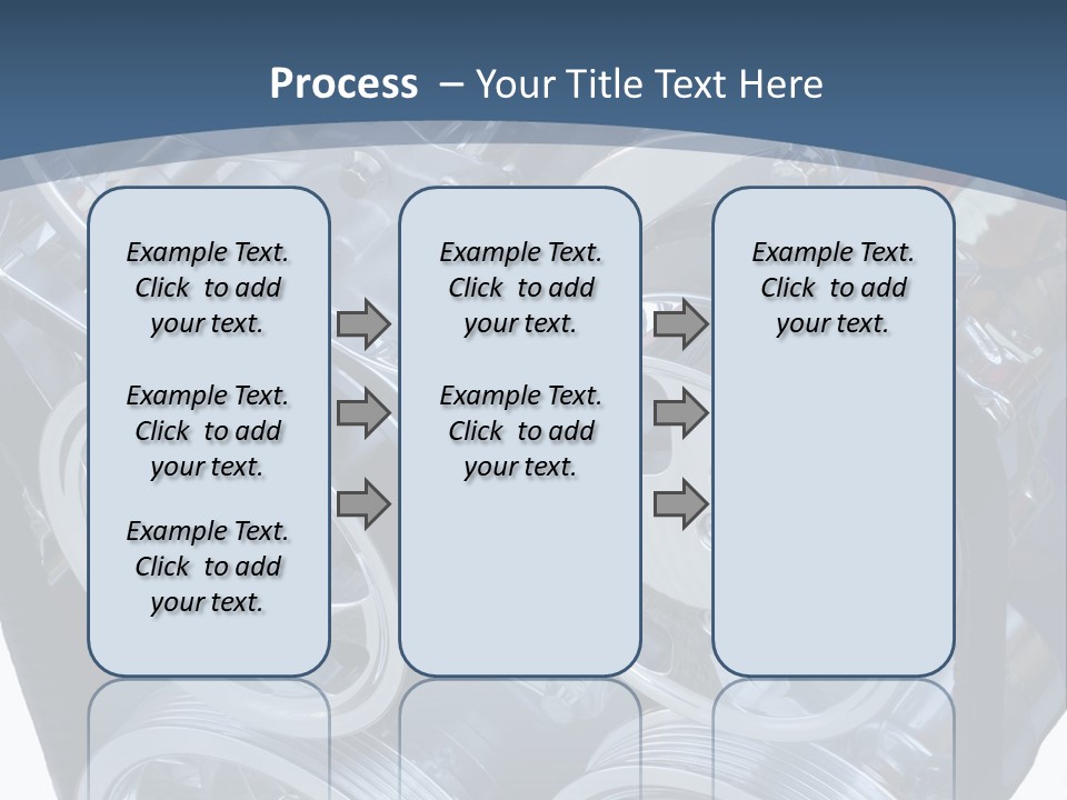 Race Bright Pulley PowerPoint Template