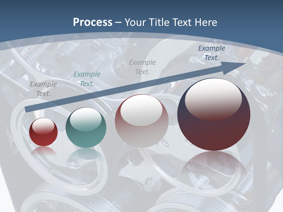 Race Bright Pulley PowerPoint Template