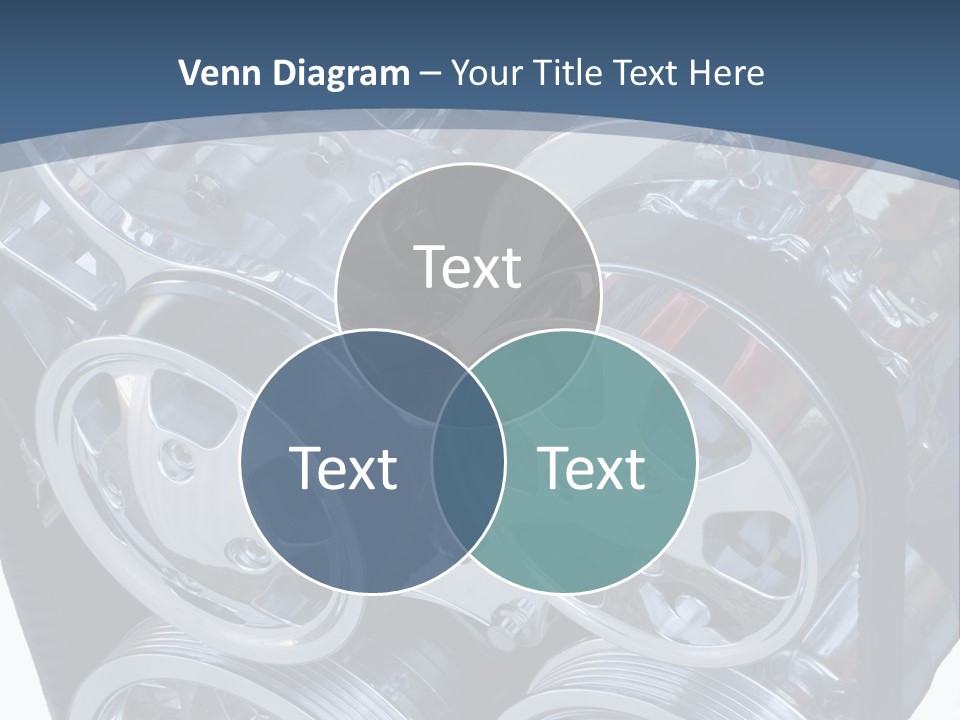 Race Bright Pulley PowerPoint Template