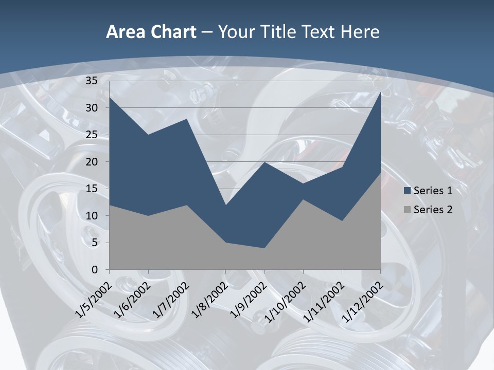 Race Bright Pulley PowerPoint Template