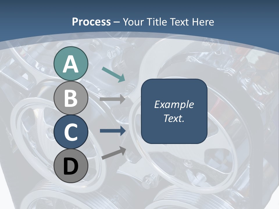 Race Bright Pulley PowerPoint Template