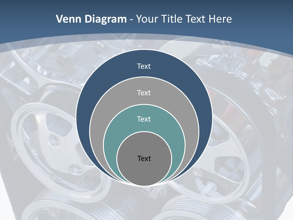 Race Bright Pulley PowerPoint Template