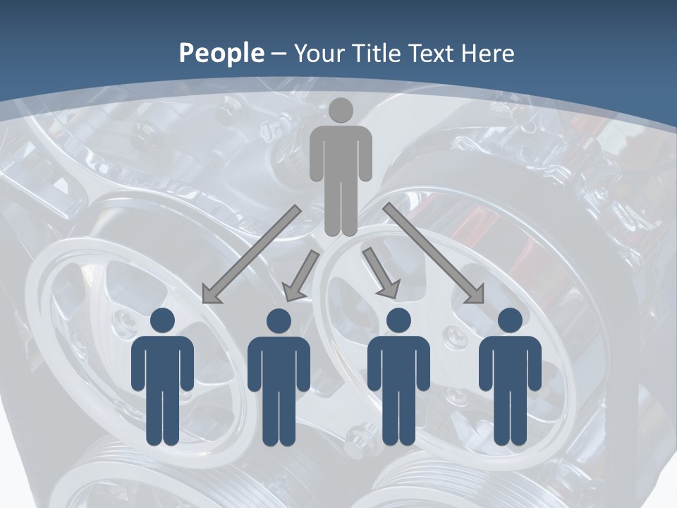 Race Bright Pulley PowerPoint Template