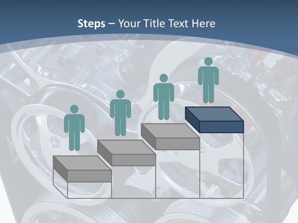 Race Bright Pulley PowerPoint Template