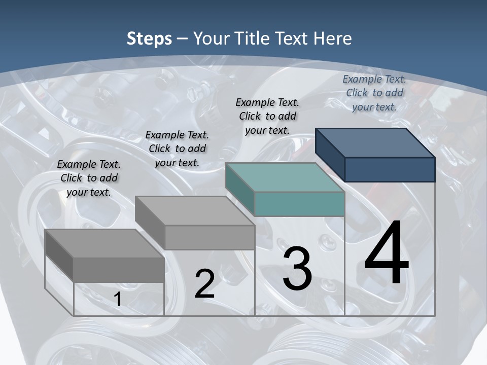 Race Bright Pulley PowerPoint Template