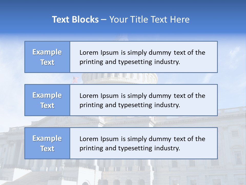 Capitol Hill PowerPoint Template