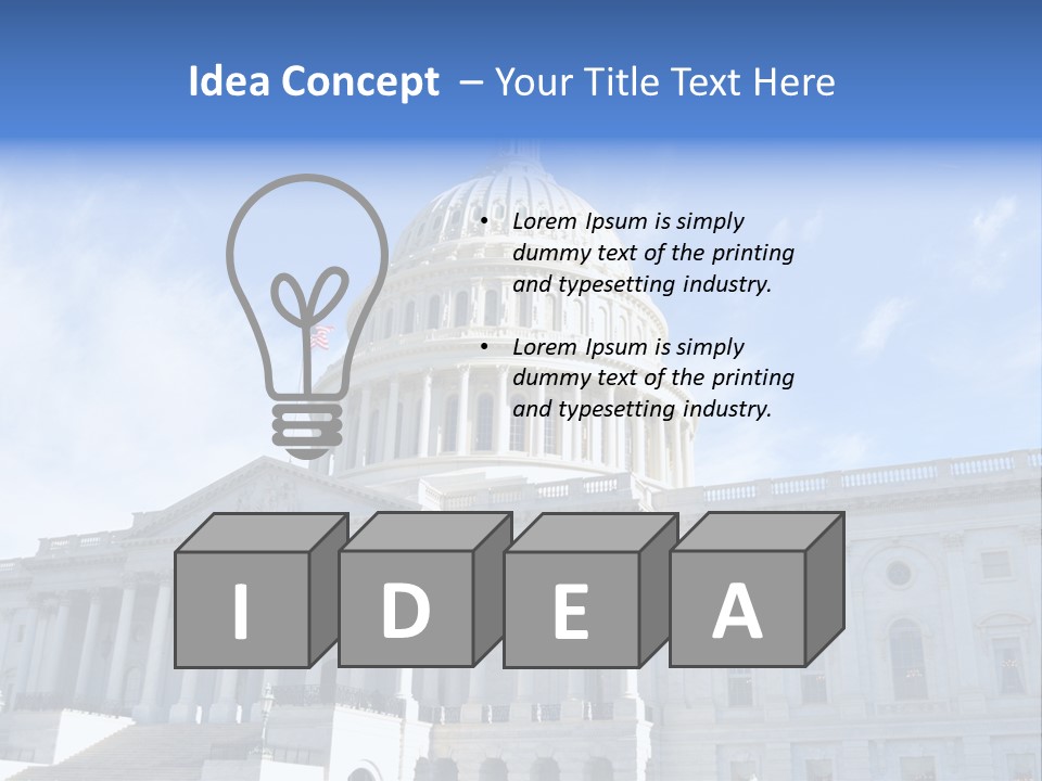 Capitol Hill PowerPoint Template