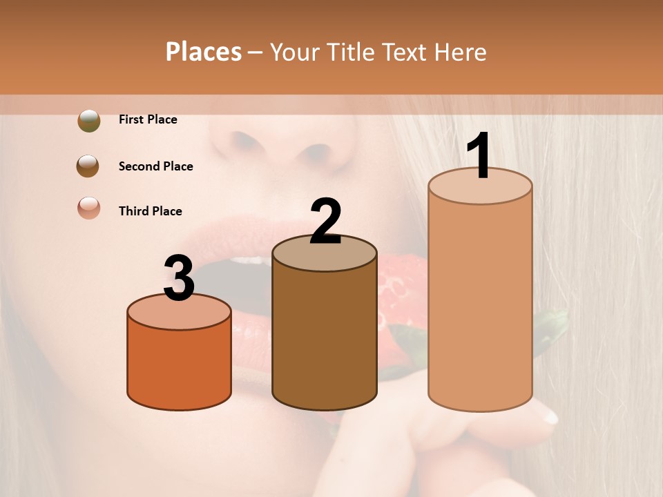 Summer Lipstick Sweet PowerPoint Template