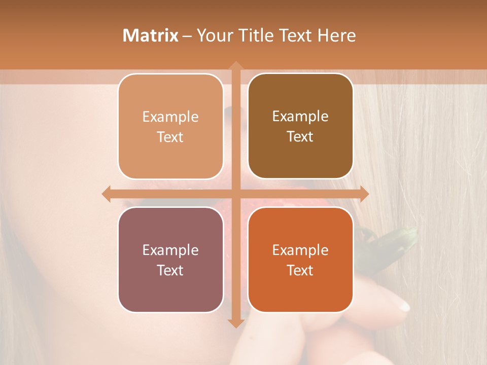 Summer Lipstick Sweet PowerPoint Template