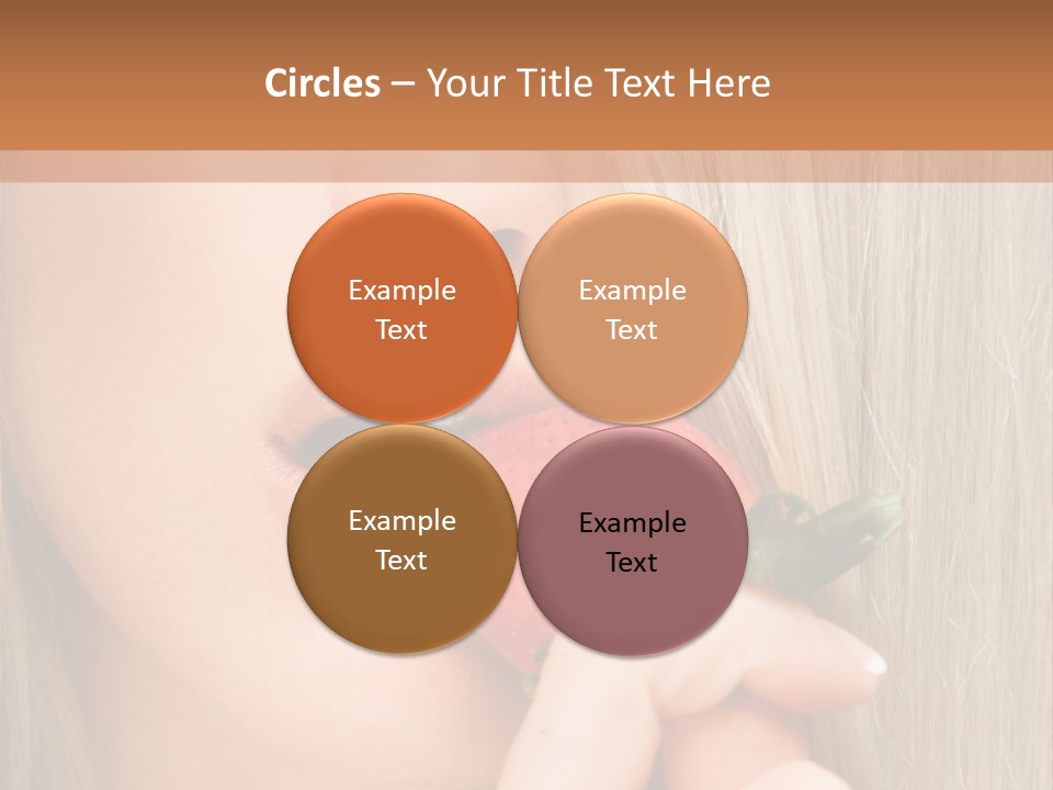 Summer Lipstick Sweet PowerPoint Template