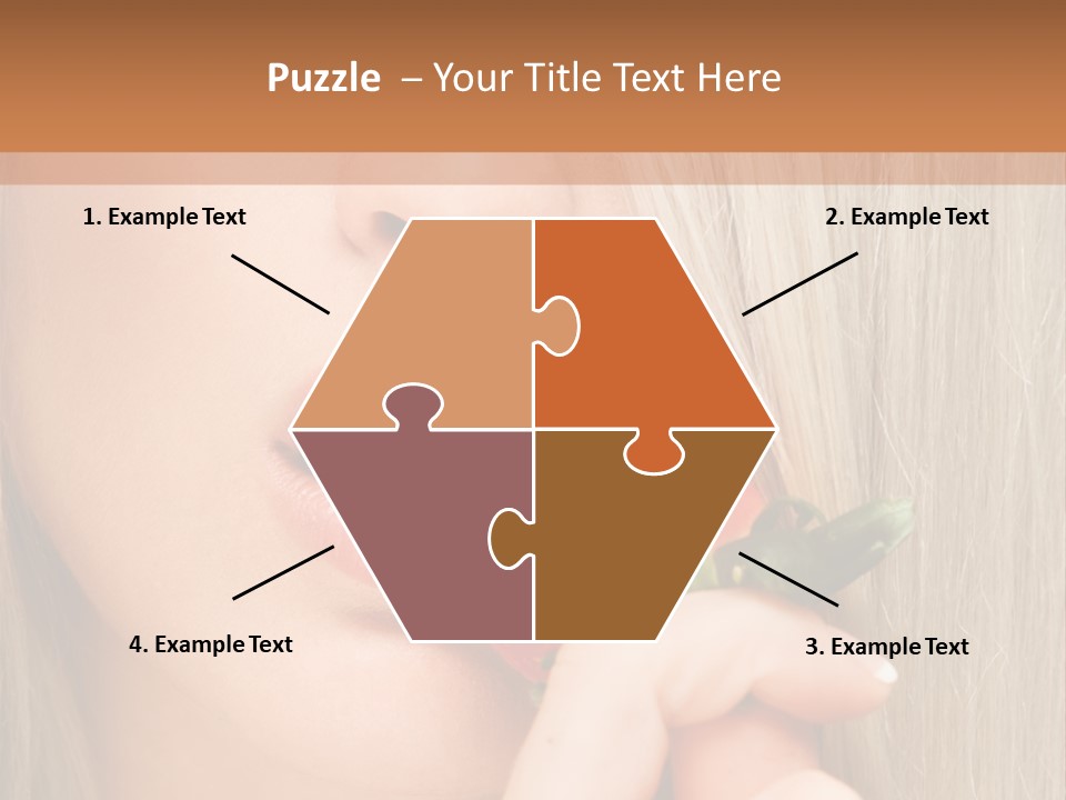 Summer Lipstick Sweet PowerPoint Template