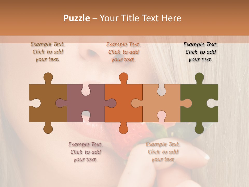 Summer Lipstick Sweet PowerPoint Template