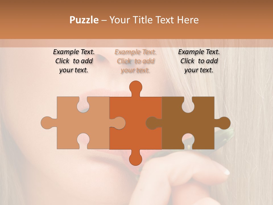 Summer Lipstick Sweet PowerPoint Template