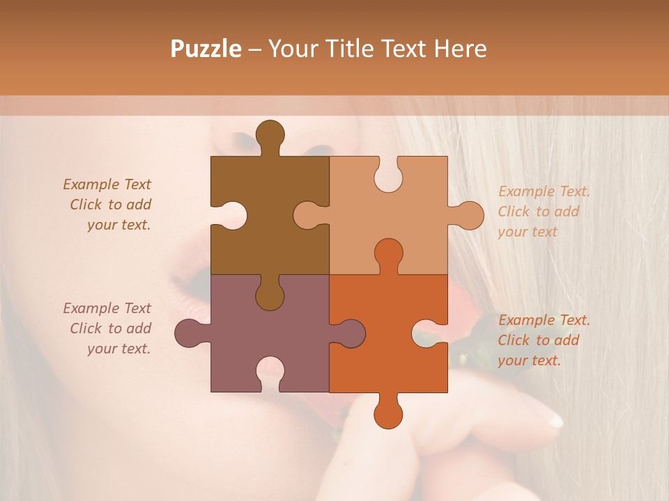 Summer Lipstick Sweet PowerPoint Template