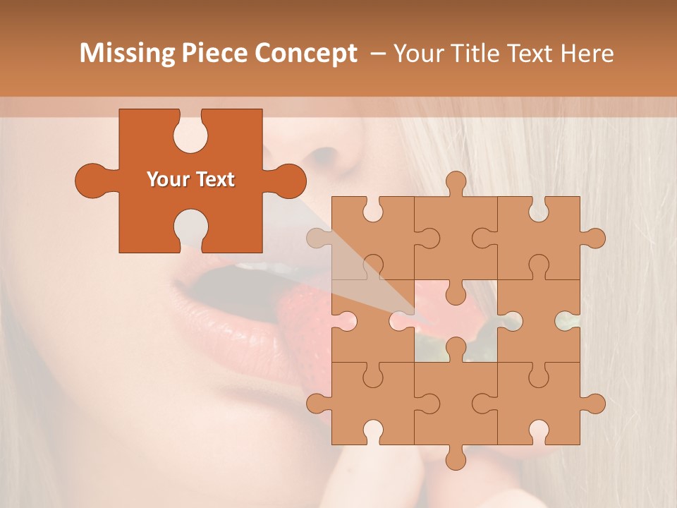 Summer Lipstick Sweet PowerPoint Template