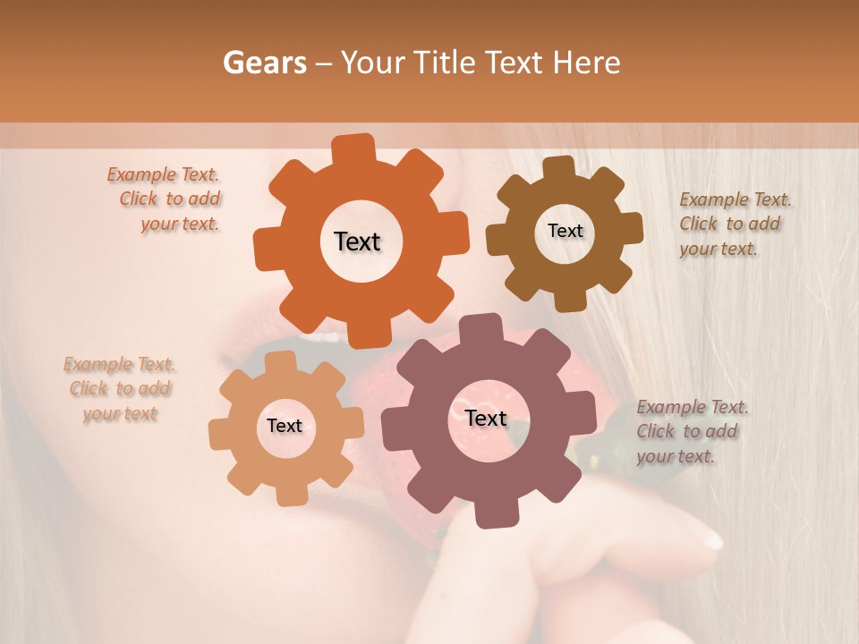 Summer Lipstick Sweet PowerPoint Template