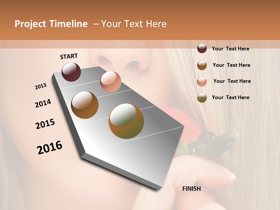 Summer Lipstick Sweet PowerPoint Template