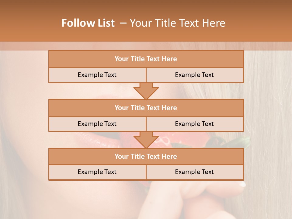 Summer Lipstick Sweet PowerPoint Template