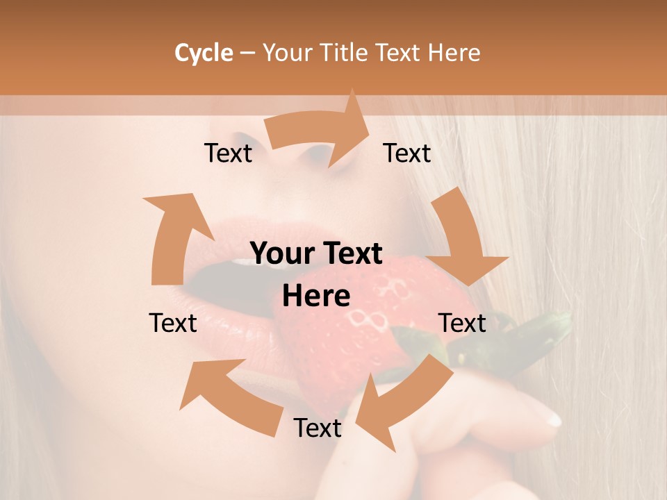 Summer Lipstick Sweet PowerPoint Template