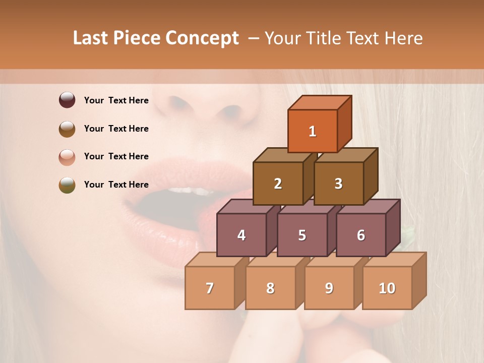 Summer Lipstick Sweet PowerPoint Template