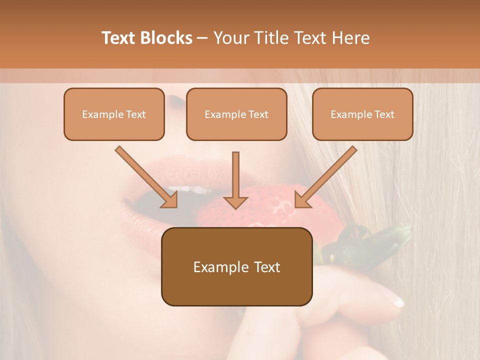 Summer Lipstick Sweet PowerPoint Template