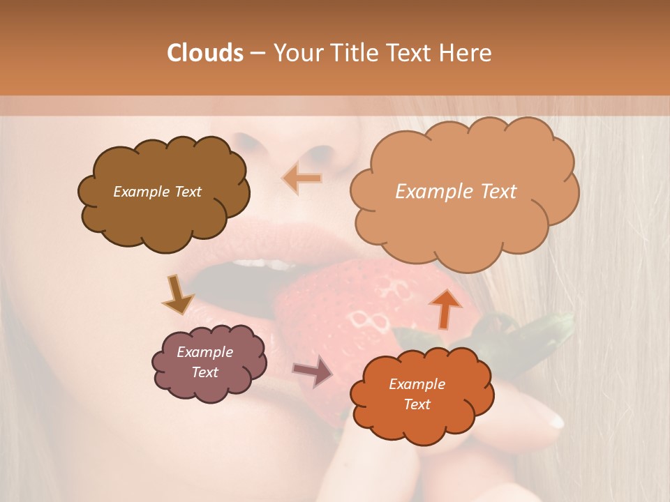 Summer Lipstick Sweet PowerPoint Template