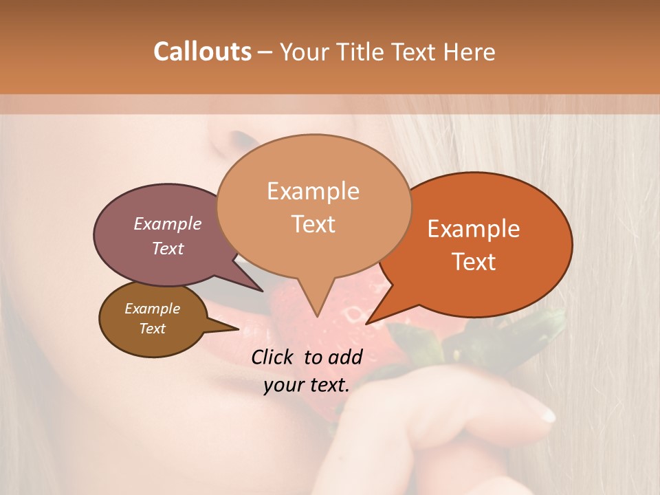 Summer Lipstick Sweet PowerPoint Template