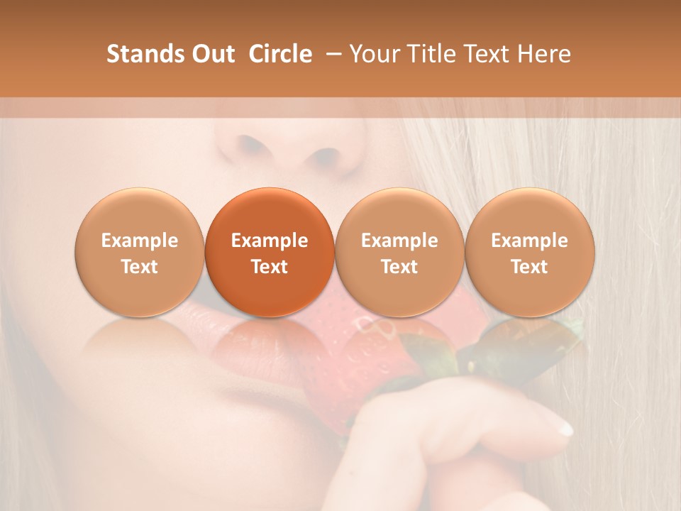 Summer Lipstick Sweet PowerPoint Template