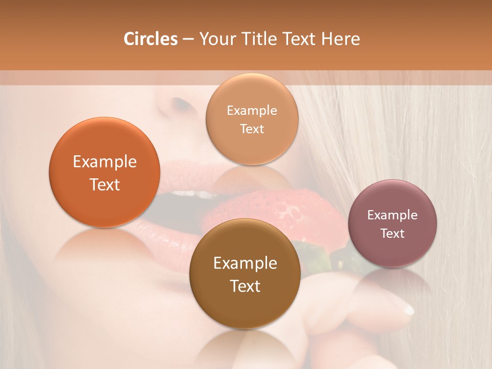 Summer Lipstick Sweet PowerPoint Template