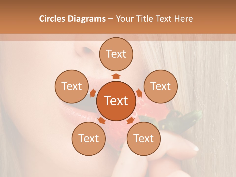 Summer Lipstick Sweet PowerPoint Template