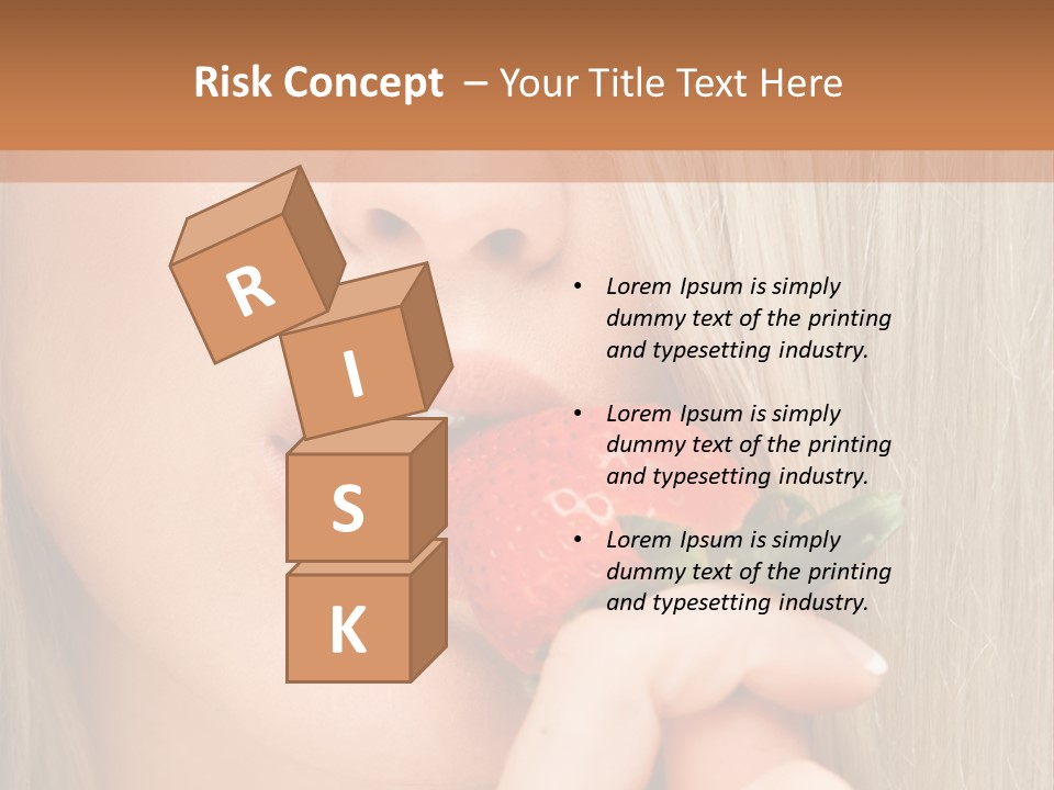 Summer Lipstick Sweet PowerPoint Template