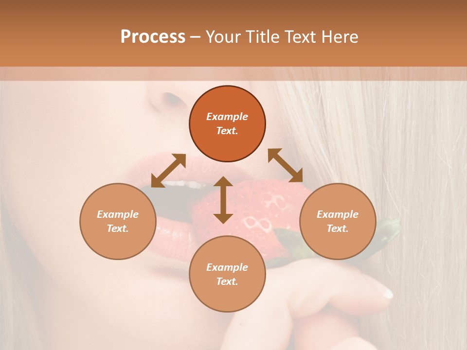 Summer Lipstick Sweet PowerPoint Template