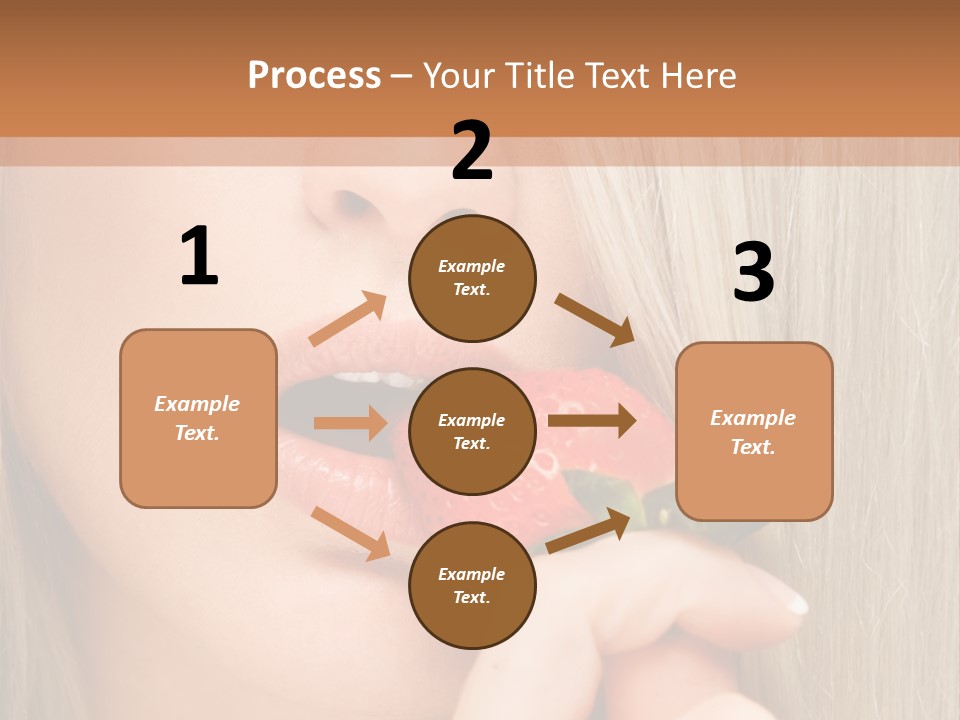 Summer Lipstick Sweet PowerPoint Template