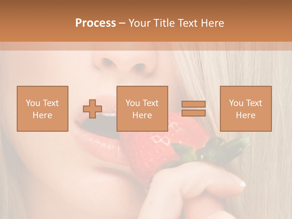 Summer Lipstick Sweet PowerPoint Template