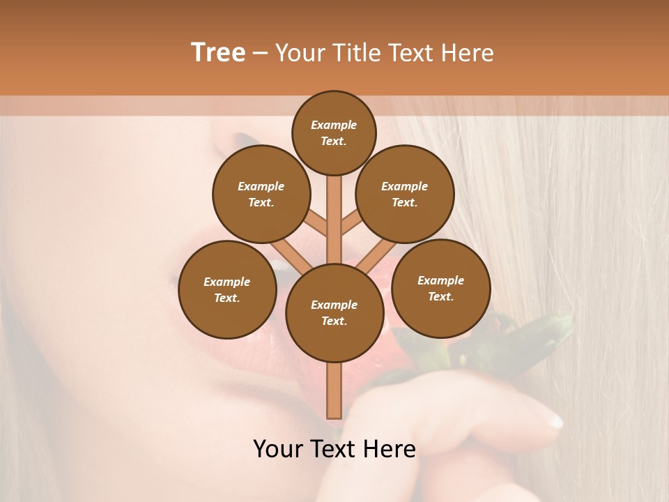 Summer Lipstick Sweet PowerPoint Template