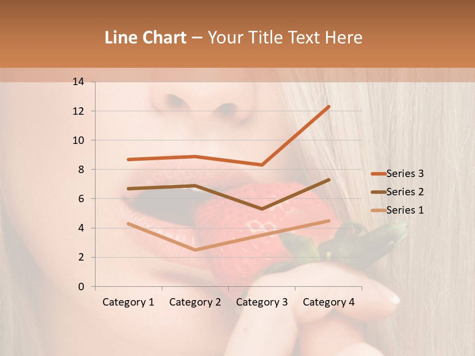 Summer Lipstick Sweet PowerPoint Template