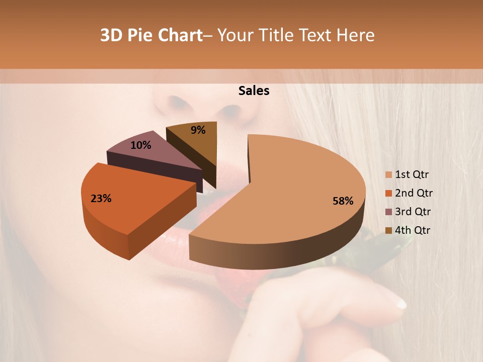 Summer Lipstick Sweet PowerPoint Template