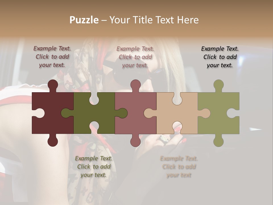 Trends In Sunglasses 2013 PowerPoint Template