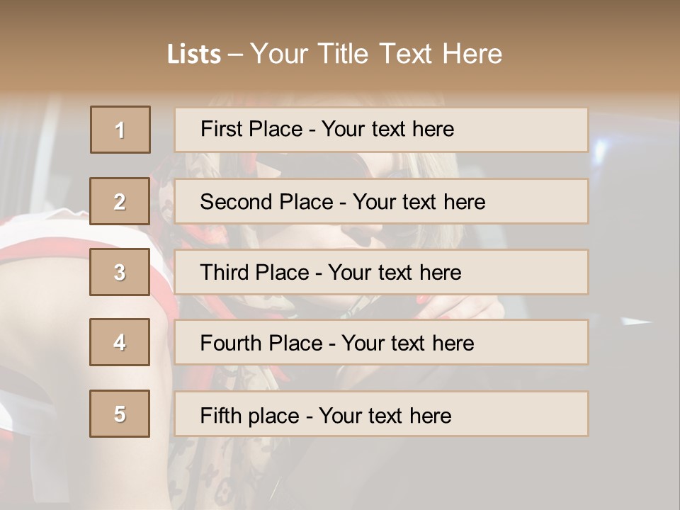 Trends In Sunglasses 2013 PowerPoint Template