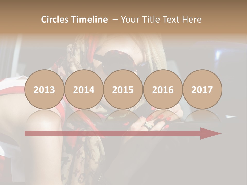 Trends In Sunglasses 2013 PowerPoint Template