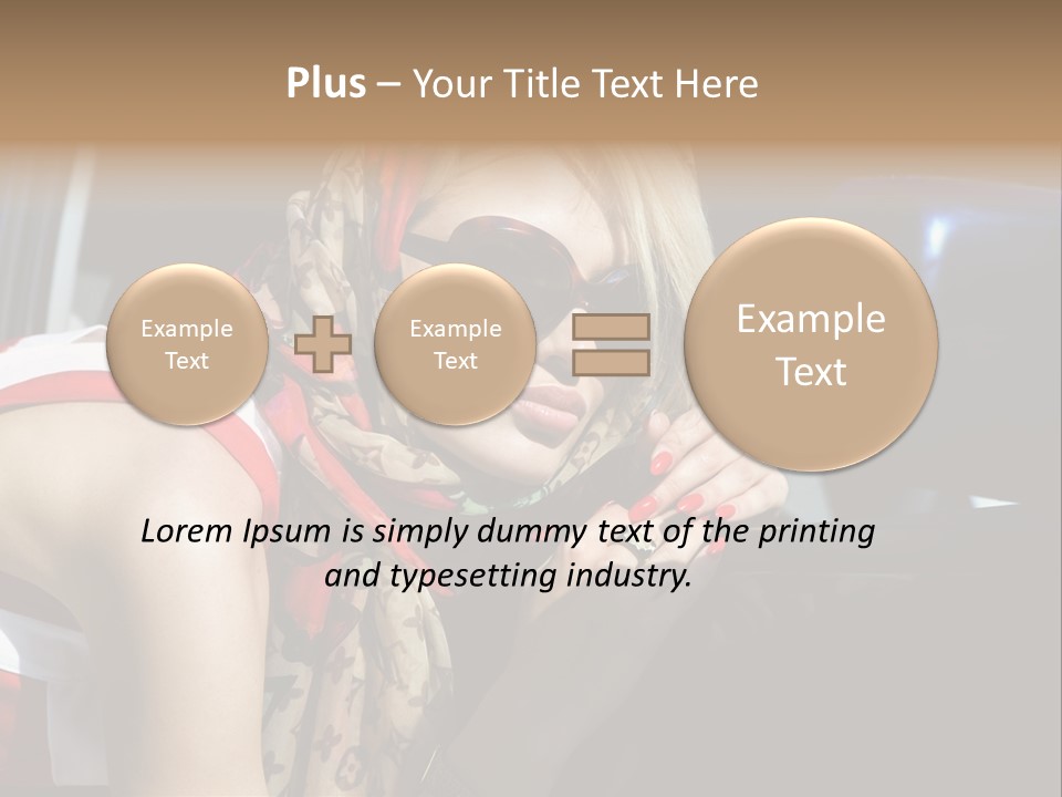 Trends In Sunglasses 2013 PowerPoint Template