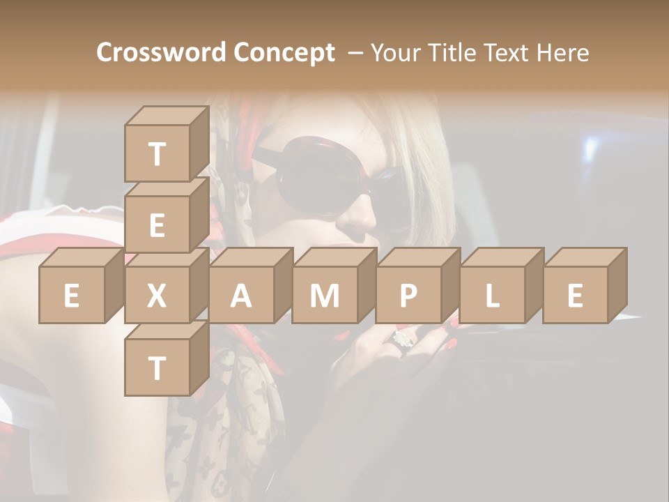 Trends In Sunglasses 2013 PowerPoint Template