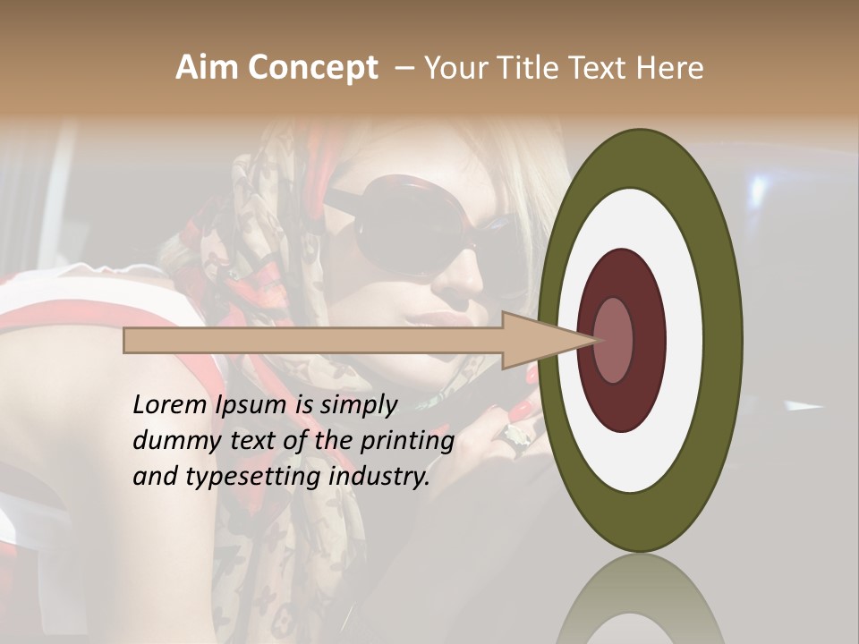 Trends In Sunglasses 2013 PowerPoint Template