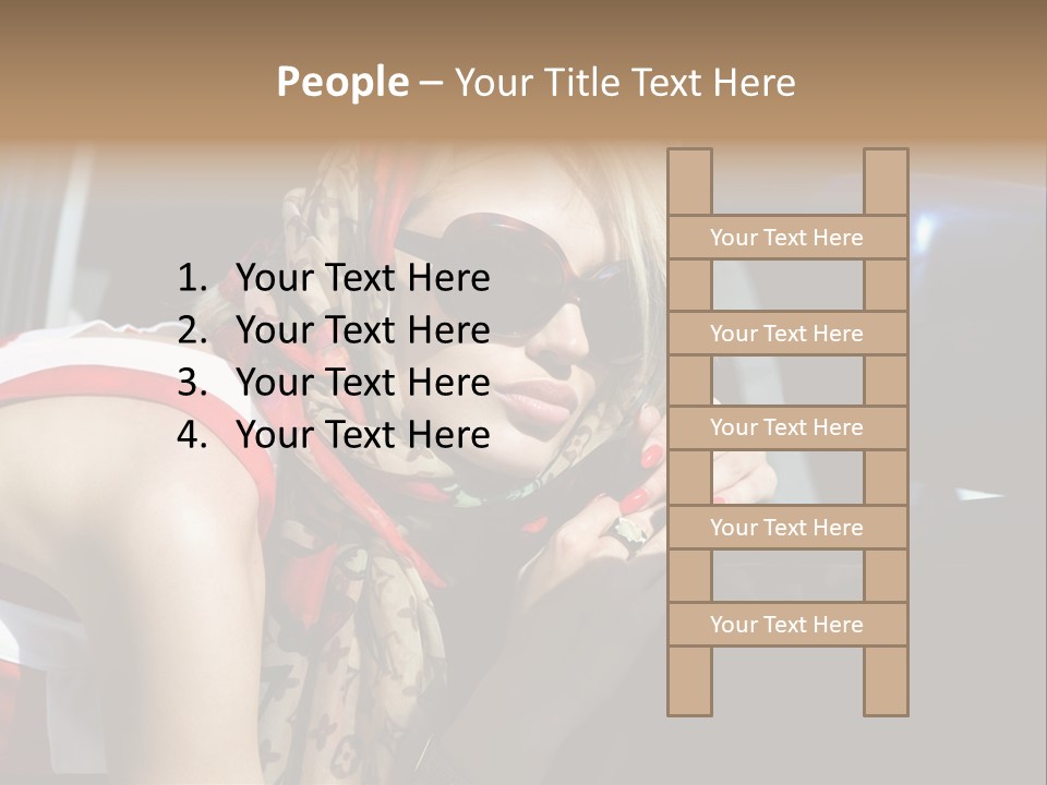 Trends In Sunglasses 2013 PowerPoint Template